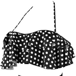 Polka Dot Swim Top